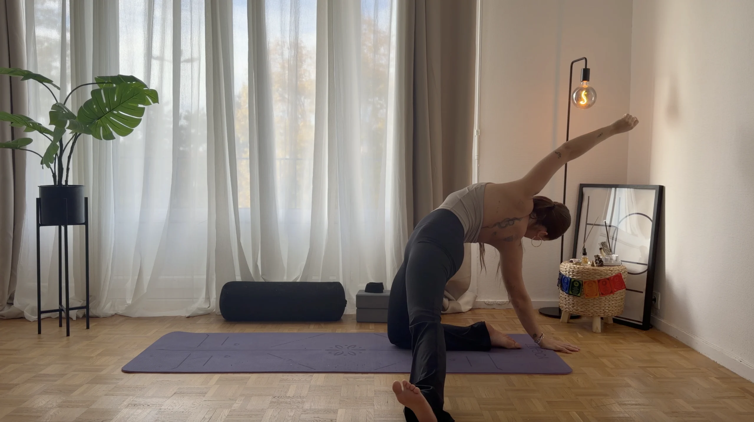 mouvements fluide yoga
