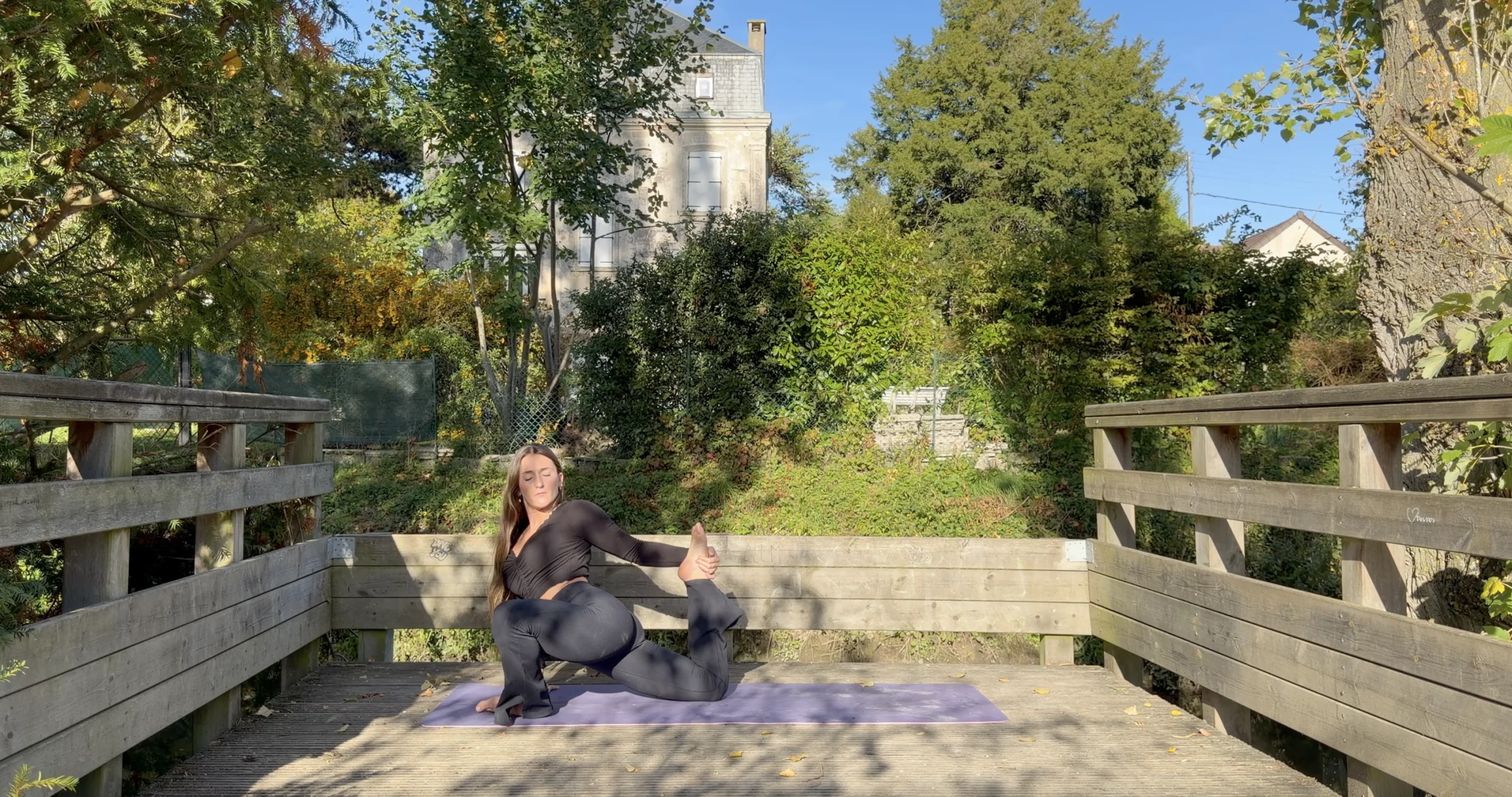 ouverture de hanche au sol