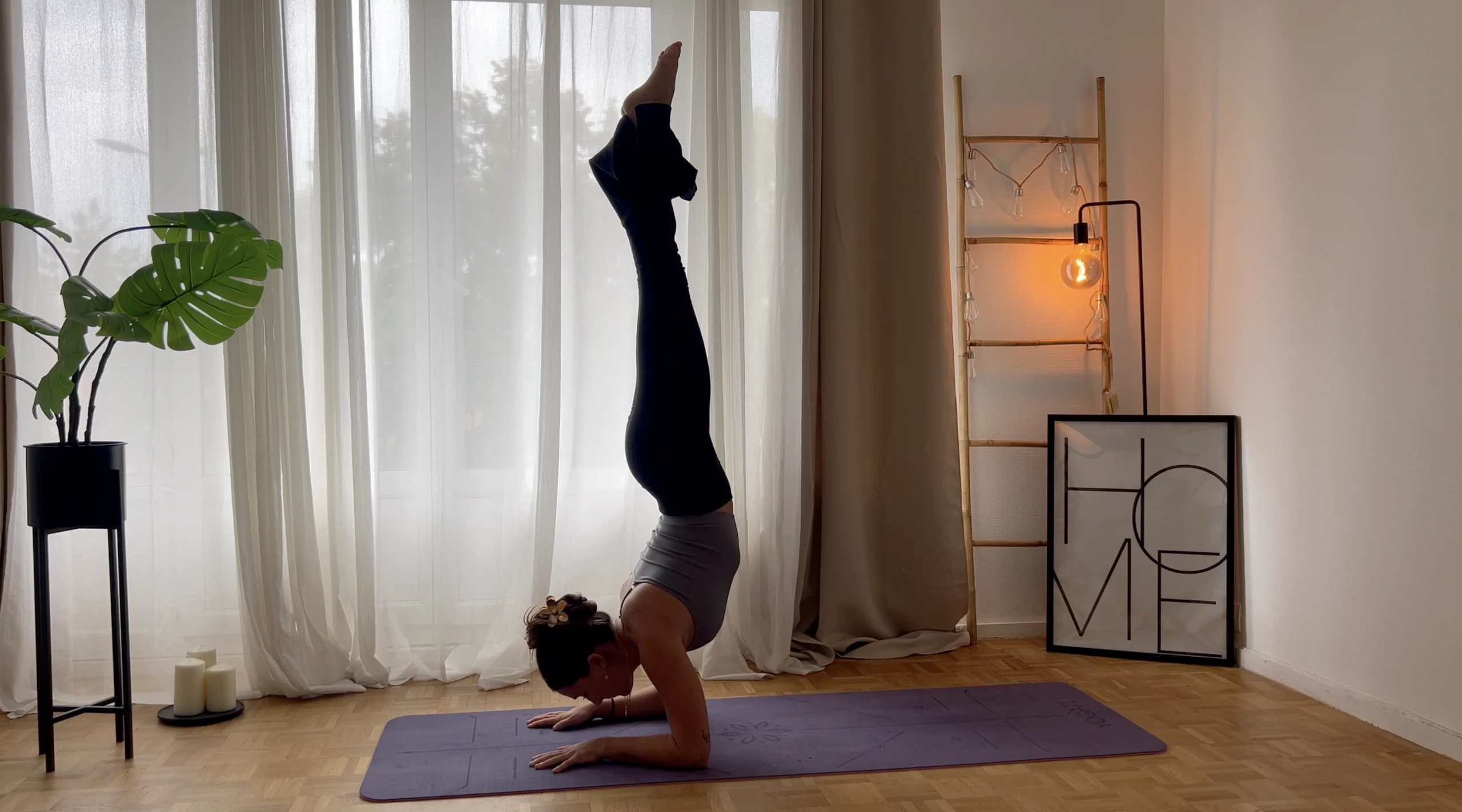 posture de l'equilibre sur les avants bras