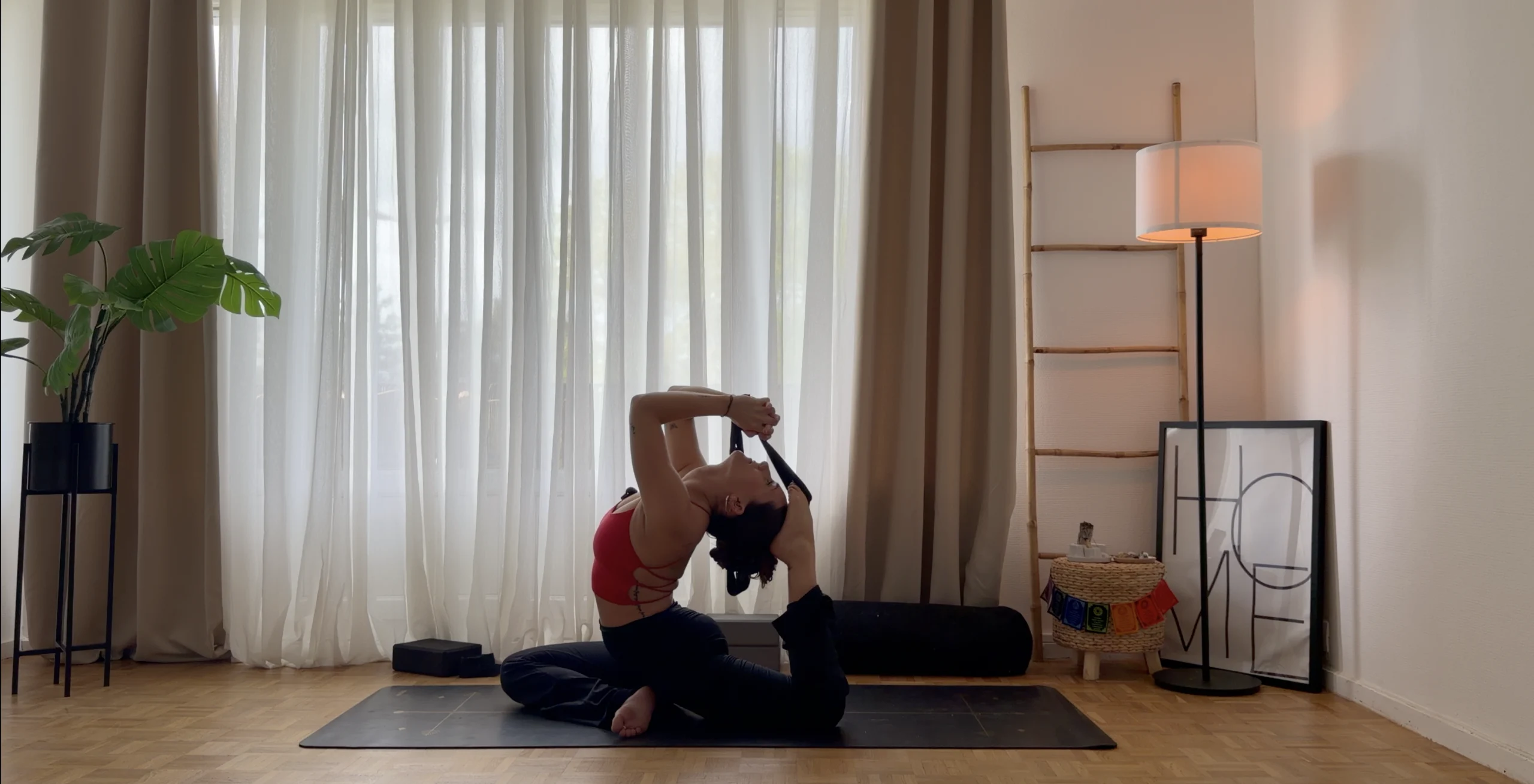 posture du pigeon yoga