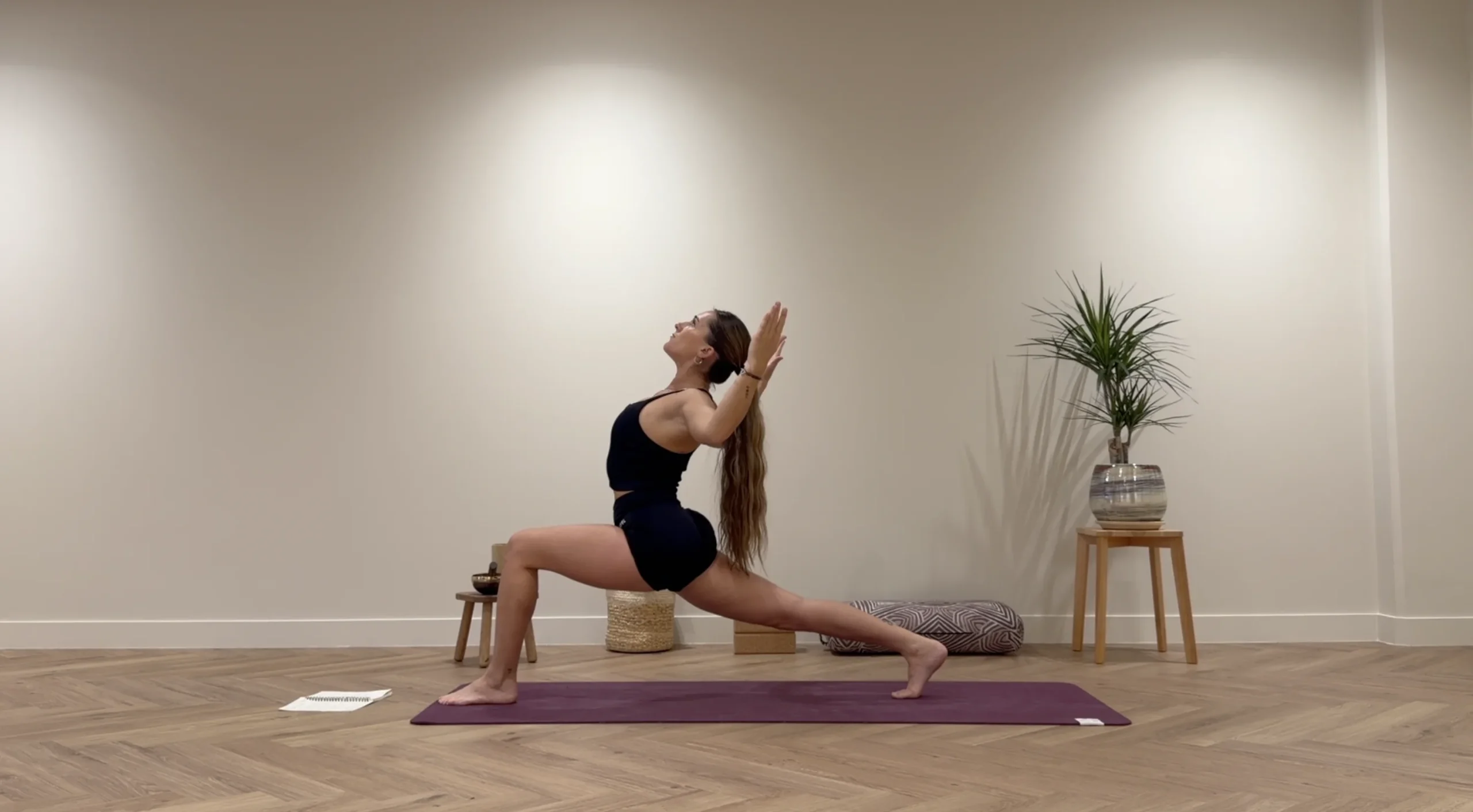 fente haute yoga
